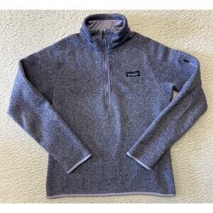 Patagonia Womens Better Sweater 1/4 Zip Fleece Medium
